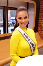 Miss Universe 2018 CATRIONA GRAY at Good Morning America in New York 01/07/2019