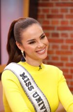Miss Universe 2018 CATRIONA GRAY at Good Morning America in New York 01/07/2019