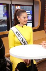 Miss Universe 2018 CATRIONA GRAY at Good Morning America in New York 01/07/2019