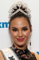 Miss Universe 2018 CATRIONA GRAY at SisriusXM Studio in January 01/10/2019