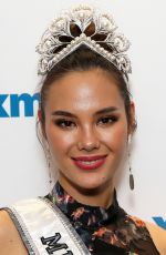 Miss Universe 2018 CATRIONA GRAY at SisriusXM Studio in January 01/10/2019