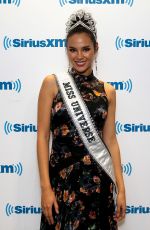 Miss Universe 2018 CATRIONA GRAY at SisriusXM Studio in January 01/10/2019