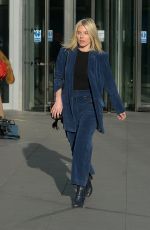 MOLLIE KING Leaves BBC Studios in London 01/20/2019