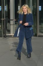 MOLLIE KING Leaves BBC Studios in London 01/20/2019