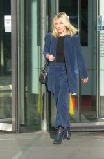MOLLIE KING Leaves BBC Studios in London 01/20/2019