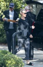 MOLLY SIMS and Scott Stuber Out in Los Angeles 01/06/2019