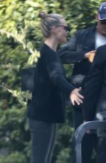MOLLY SIMS and Scott Stuber Out in Los Angeles 01/06/2019