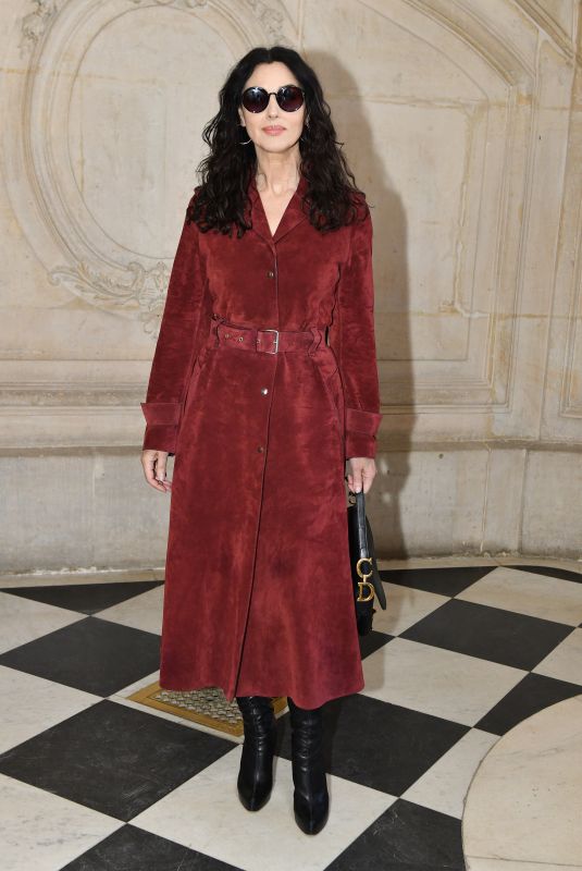 MONICA BELLUCCI at Christian Dior Show at Paris Fashion Week 01/21/2019