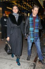 MORENA BACCARIN and Ben at Mary Poppins Private Reception in New York 01/10/2019