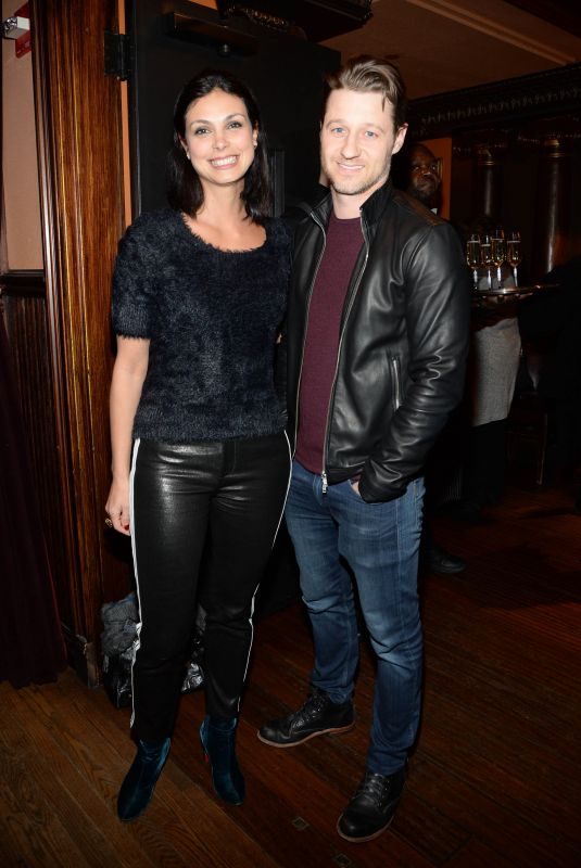 MORENA BACCARIN and Ben at Mary Poppins Private Reception in New York 01/10/2019