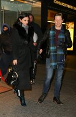 MORENA BACCARIN Night Out in New York 01/10/2019