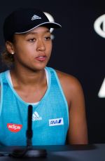 NAOMI OSAKA at 2019 Australian Open Media Day in Melbourne 01/12/2019