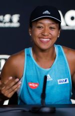 NAOMI OSAKA at 2019 Australian Open Media Day in Melbourne 01/12/2019