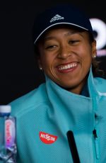 NAOMI OSAKA at 2019 Australian Open Press Conference in Melbourne 01/21/2019