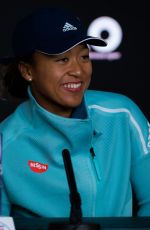 NAOMI OSAKA at 2019 Australian Open Press Conference in Melbourne 01/21/2019