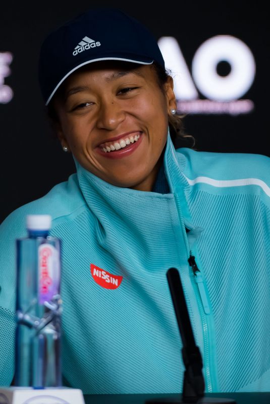 NAOMI OSAKA at 2019 Australian Open Press Conference in Melbourne 01/21/2019