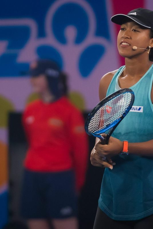 NAOMI OSAKA at Kids Tennis Day at Rod Laver Arena in Melbourne 01/12/2019