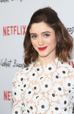 NATALIA DYER at Velvet Buzzsaw Premiere in Los Angeles 01/28/2018