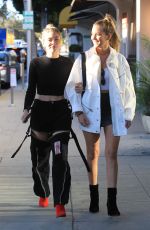 NATALIA PANZANELLA and RUBY CARR Out in Los Angeles 01/24/2019