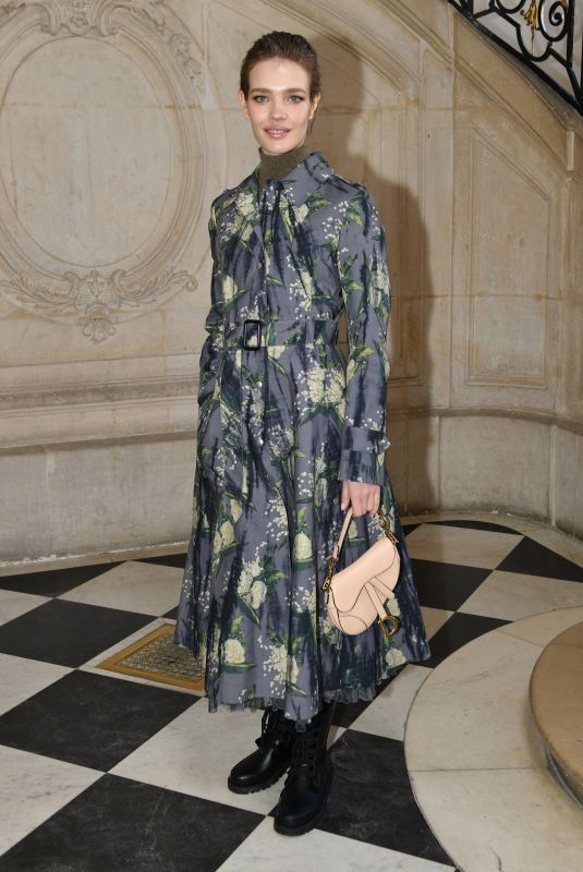NATALIA VODIANOVA at Christian Dior Show at Paris Fashion Week 01/21/2019