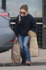NATALIE PORTMAN in Denim Out Shopping in Los Feliz 01/28/2019