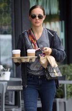 NATALIE PORTMAN Out for Coffee in Los Feliz 01//07/2019