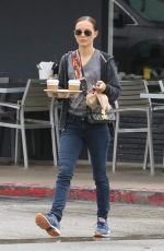 NATALIE PORTMAN Out for Coffee in Los Feliz 01//07/2019