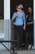 NATALIE PORTMAN Out for Lunch at Kismet Restaurant in Los Angeles 01/30/2019