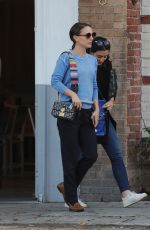 NATALIE PORTMAN Out for Lunch at Kismet Restaurant in Los Angeles 01/30/2019