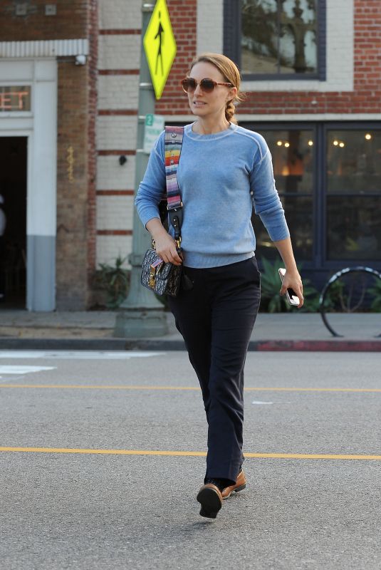 NATALIE PORTMAN Out for Lunch at Kismet Restaurant in Los Angeles 01/30/2019