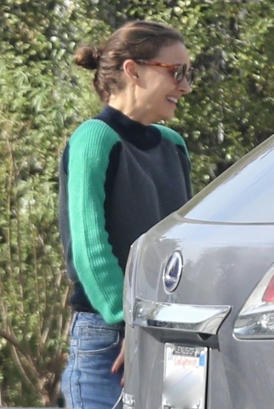 NATALIE PORTMAN Out in Los Angeles 01/29/2019