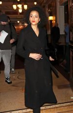 NATHALIE EMMANUELL Leaves La Boheme VIP Press Night in London 01/29/2019