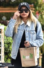 NAYA RIVERA Heading ti Kreation Kafe in Los Angeles 01/28/2019