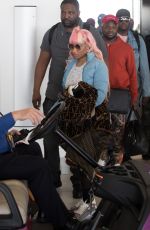 NICKI MINAJ at Adelaide Airport 01/07/2019