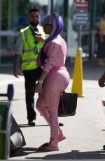 NICKI MINAJ at Melbourne Airport 01/14/2019