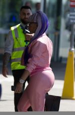 NICKI MINAJ at Melbourne Airport 01/14/2019