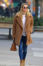 NICKY HILTON Out in New York 01/28/2019