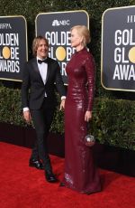 NICOLE KIDMAN at 2019 Golden Globe Awards in Beverly Hills 01/06/2019