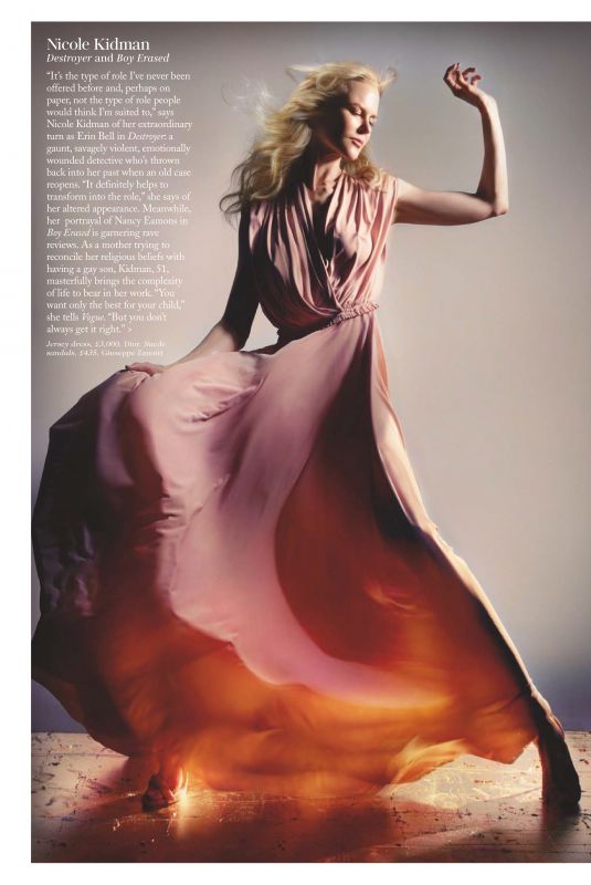 NICOLE KIDMAN in Vogue Magazine, UK February 2019