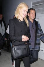 NICOLE KIDMAN Night Out in Los Angeles 01/25/2019