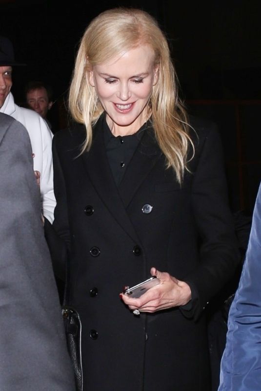 NICOLE KIDMAN Night Out in Los Angeles 01/25/2019