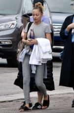 NICOLE RICHIE Heading to Yoga Class in Los Angeles 01/15/2019