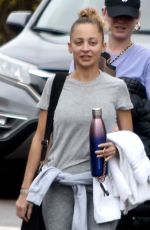 NICOLE RICHIE Heading to Yoga Class in Los Angeles 01/15/2019