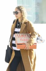 NICOLE RICHIE Leaves Crossroads Restaurant in West Hollywood 01/30/2019