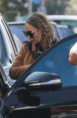 NICOLE RICHIE Leaves Crossroads Restaurant in West Hollywood 01/30/2019