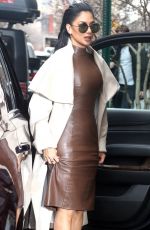 NICOLE SCHERZINGER Arrives at Build Series in New York 01/30/2019