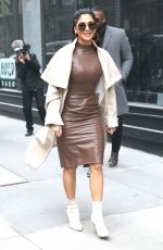 NICOLE SCHERZINGER Arrives at Build Series in New York 01/30/2019