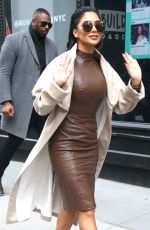 NICOLE SCHERZINGER Arrives at Build Series in New York 01/30/2019