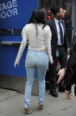 NICOLE SCHERZINGER Arrives at Good Morning America in New York 01/03/2019