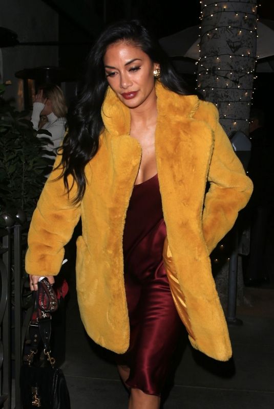 NICOLE SCHERZINGER at Madeo Restaurant in Beverly Hills 01/03/2019